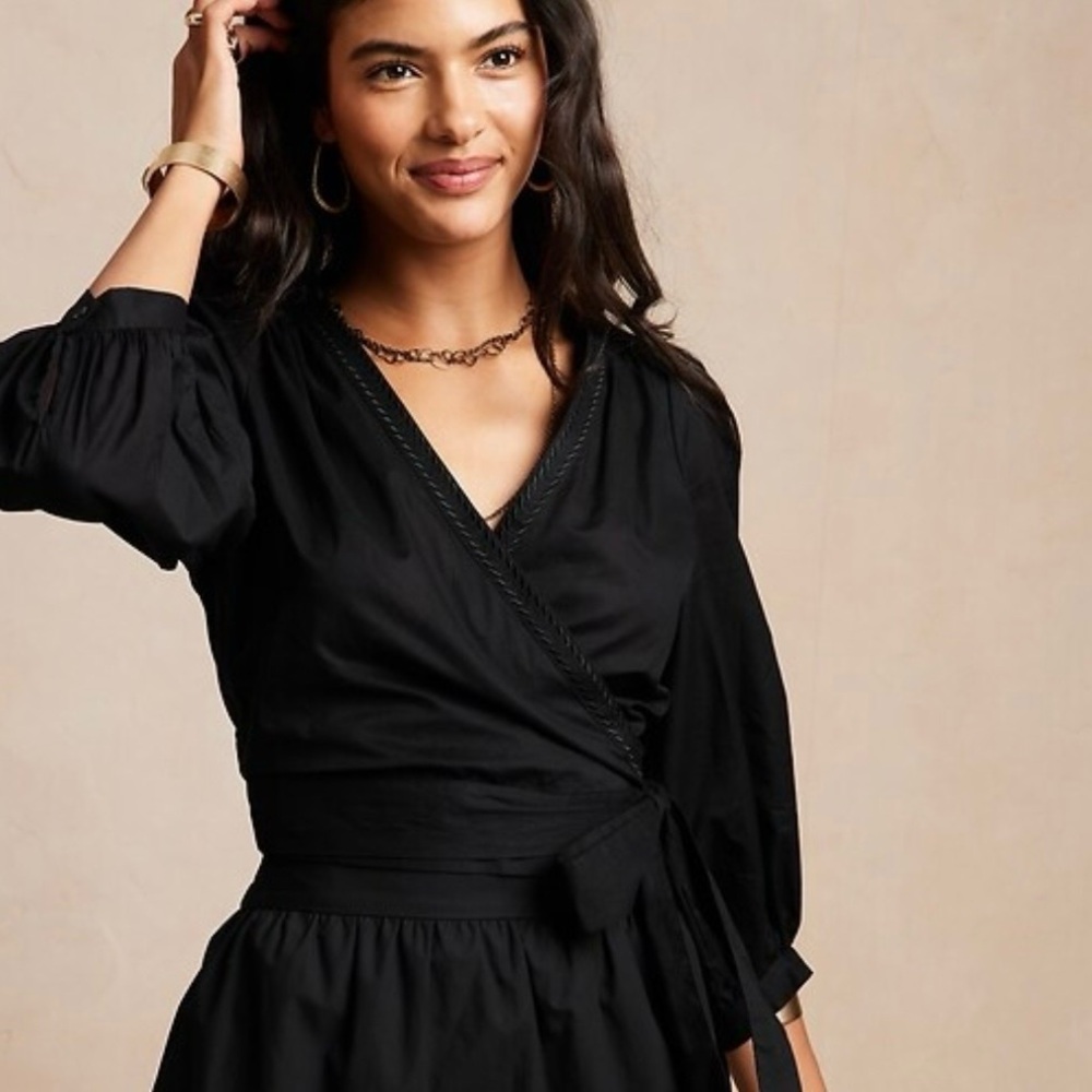 Light cotton wrap top